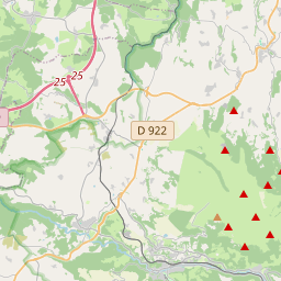Locatie van Camping de Jollère