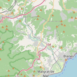 Locatie van Càmping Blanes