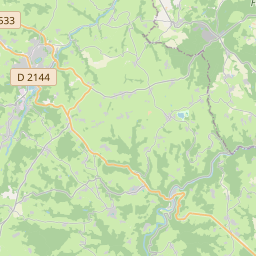 Locatie van Camping des Tarteaux