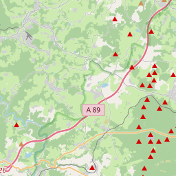 Locatie van Camping de la Palle