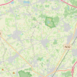 Locatie van Minicamping 't Veld