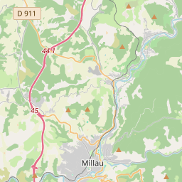 Locatie van Camping Huttopia Millau