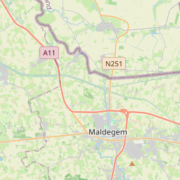 Locatie van Camping Spitsbroek