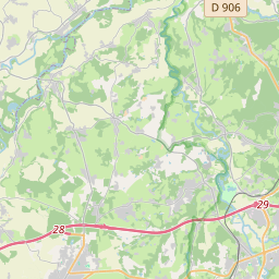 Locatie van Camping de Pont-Astier