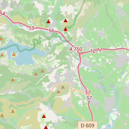 Locatie van Camping et campotel Lac de Salagou