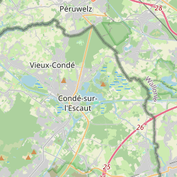 Locatie van Le Préau