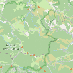 Locatie van Camping de l'Espérou
