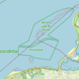 Locatie van Camperplaats Brouwersdam