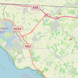 Locatie van Camping De Toffe Peer