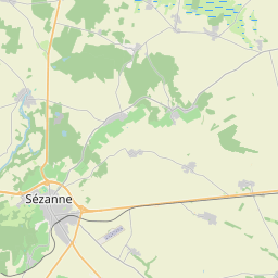 Locatie van Camping Municipal de Sézanne