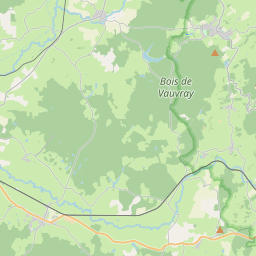 Locatie van Camping et Gîtes des Bains