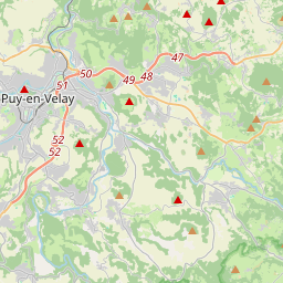 Locatie van Camping de Bouthezard