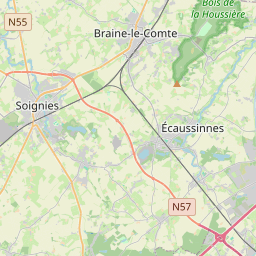 Locatie van Camping de la Dîme
