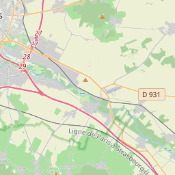 Locatie van Camping Municipal de Val-de-Vesle