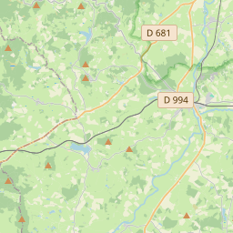 Locatie van Camping des 2 Rives