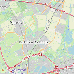 Locatie van Camping De Koornmolen