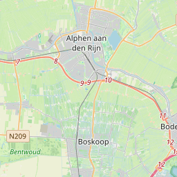 Locatie van Minicamping de Nachtzwaluw