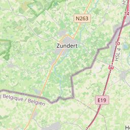 Locatie van Camping 't Oekeltje