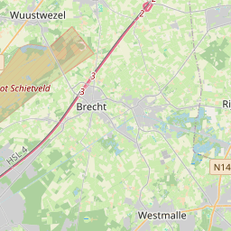 Locatie van Camping Het Veen