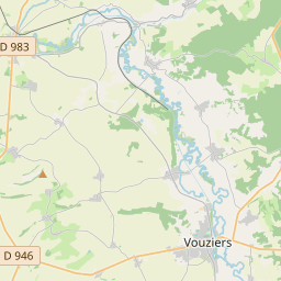 Locatie van Camping Le Vallage