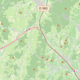 Locatie van Saint-Vital