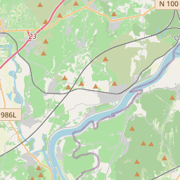 Locatie van Camping BelleRive