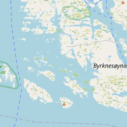 Locatie van Mjømna Kystcamp