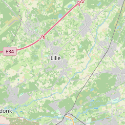 Locatie van Camping Kempen