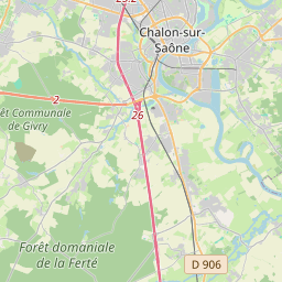 Locatie van Camping du Pont de Bourgogne