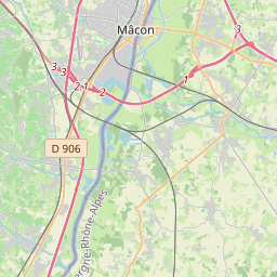 Locatie van La Clé de Saône