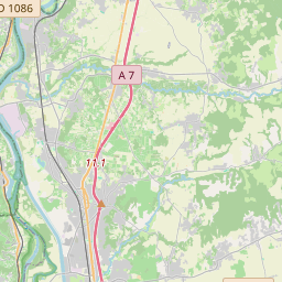 Locatie van Camping de la Lône