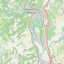 Locatie van Camping Le Rhône