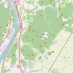 Locatie van Les Bastets