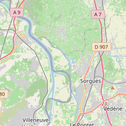 Locatie van Campéole L'ile des Papes
