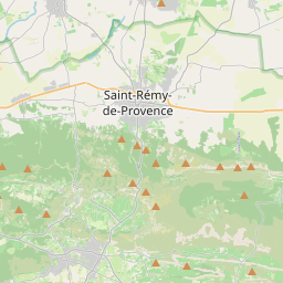 Locatie van Camping municipal des Romarins