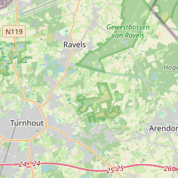 Locatie van Baalse Hei