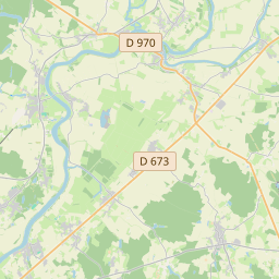 Locatie van Camping de la Saône