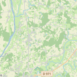 Locatie van Camping de Cuisery