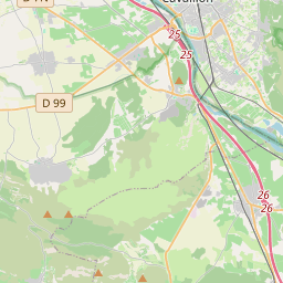 Locatie van La Vallée Heureuse