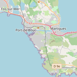 Locatie van Camping les Tamaris