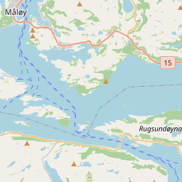 Locatie van Steinvik Camping