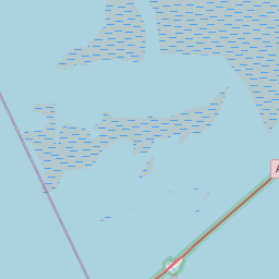 Locatie van Zeehengel en Kampeervereniging Het Wad
