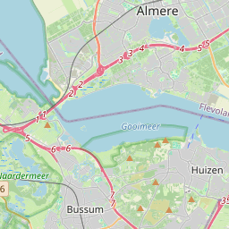 Locatie van Natuurcamping de Kemphaan