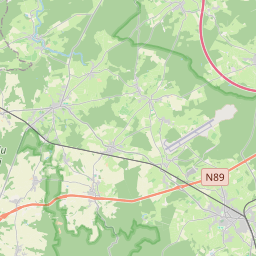 Locatie van Ardennen Camping Bertrix