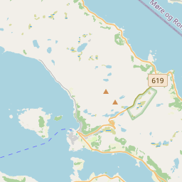 Locatie van Selje Camp & Hyttesenter