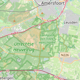 Locatie van Camping 't Boerenerf