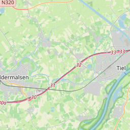 Locatie van Camping aan de Linge