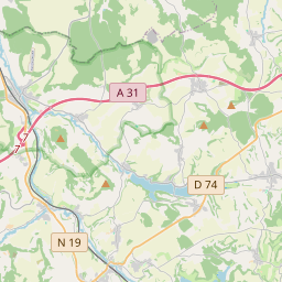 Locatie van Camping municipal Hûmes