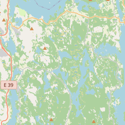 Locatie van Grindafjord Feriesenter