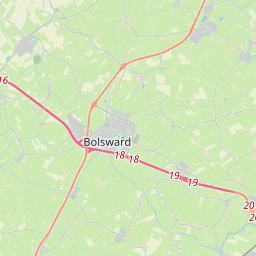 Locatie van Camperplaats Oan'e Slachte